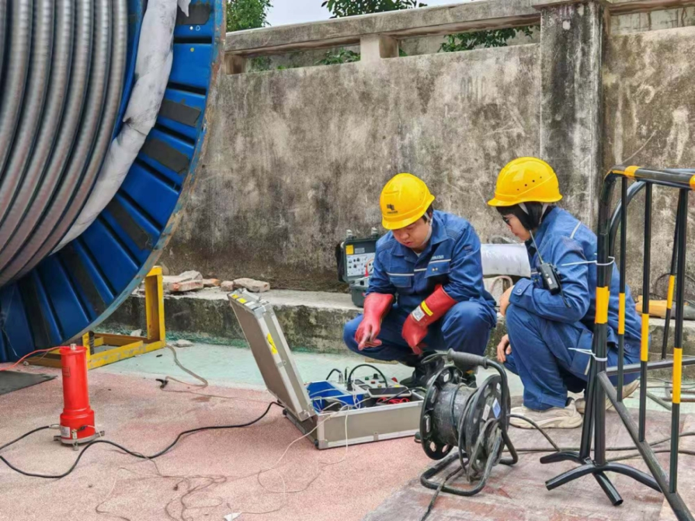 AG恒峰参研，国内首条110千伏国产导电炭黑屏蔽料电缆投运